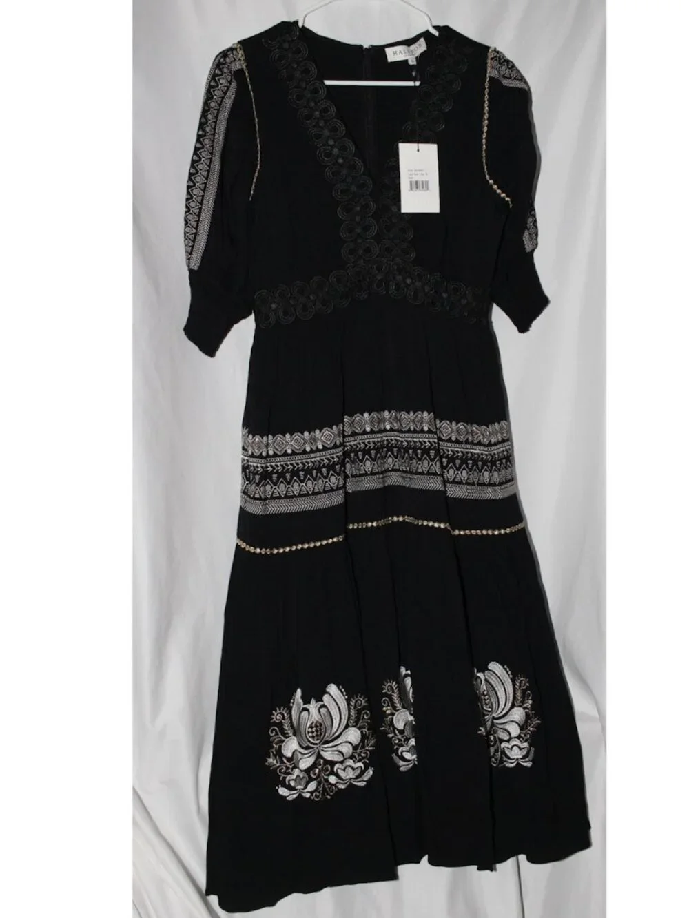 NWT Hale Bob Ingia Midi Dress Size S